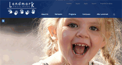 Desktop Screenshot of landmarkpreschool.org